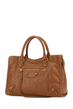 Camel leather medium Le City shopping bag BALENCIAGA (823058210F6)