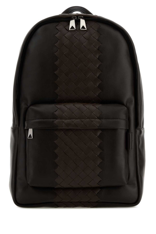 Dark brown leather backpack BOTTEGA VENETA (828527V4O9P)