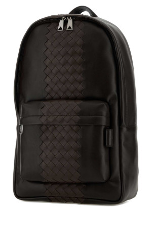 Dark brown leather backpack BOTTEGA VENETA (828527V4O9P)