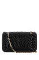 Black nappa leather medium GG Marmont shoulder bag Black GUCCI (837267AAE38)