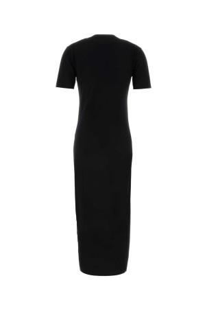Black wool dress Black SAINT LAURENT (839059Y76UO)