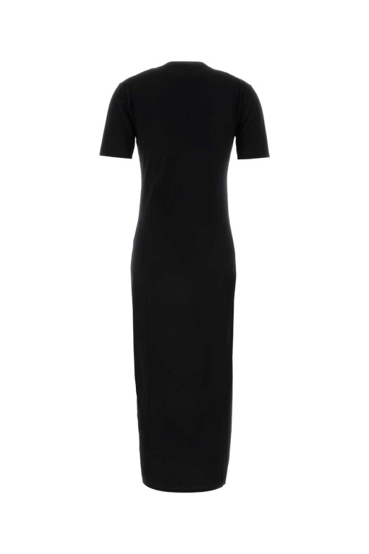 Black wool dress Black SAINT LAURENT (839059Y76UO)