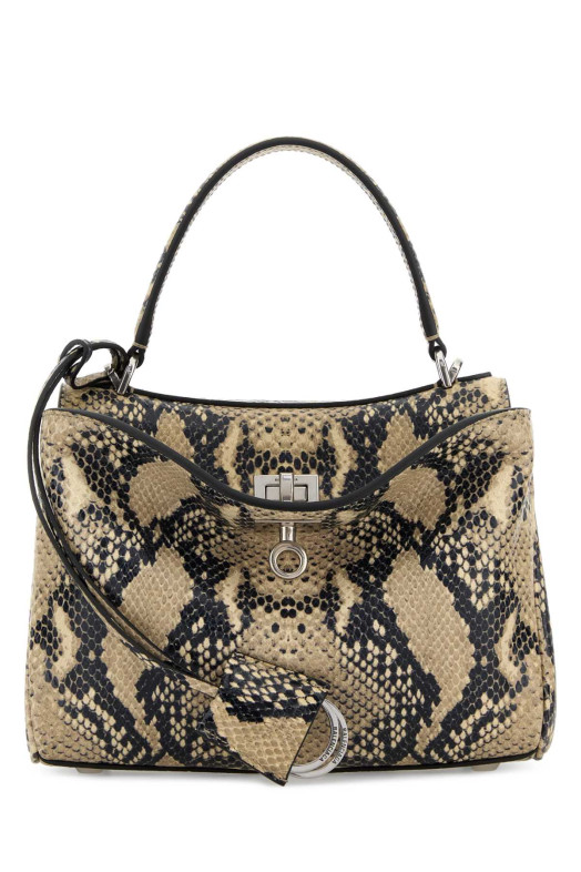 Printed leather mini Rodeo handbag BALENCIAGA (8437122ACAM)