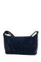 Navy blue suede Traveler crossbody bag BOTTEGA VENETA (844018V1QE5)