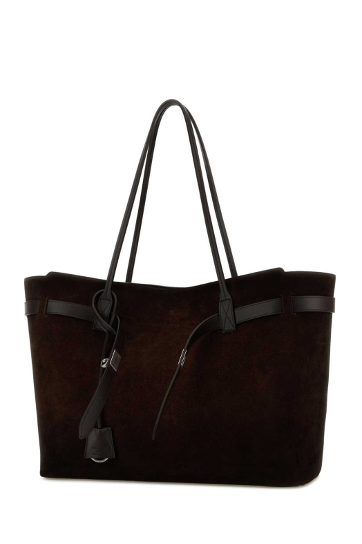 Brown suede large Bel Air shopping bag BALENCIAGA (8456132ACCH)