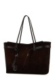 Brown suede large Bel Air shopping bag BALENCIAGA (8456132ACCH)