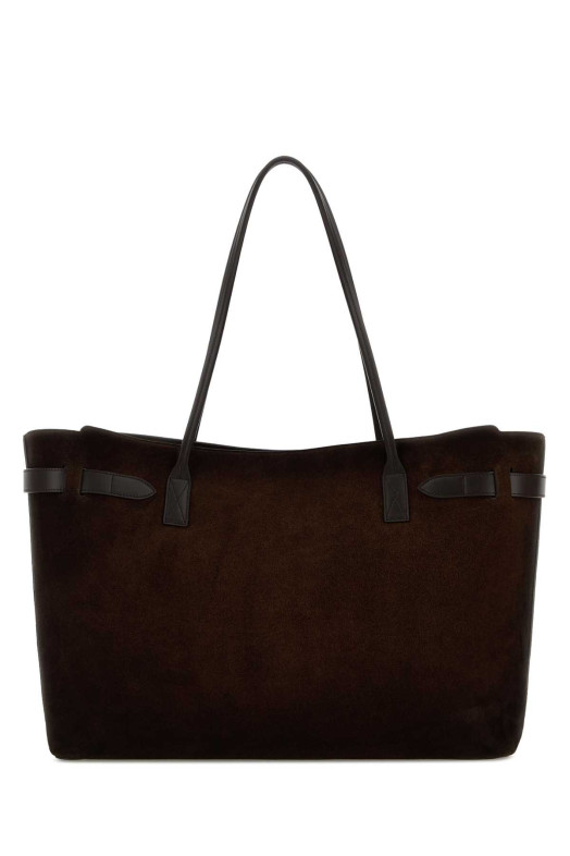 Brown suede large Bel Air shopping bag BALENCIAGA (8456132ACCH)