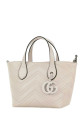 Ivory leather small GG Marmont handbag GUCCI (855391AAFS1)