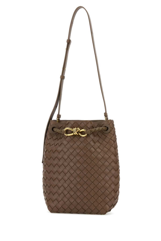 Mud leather small Andiamo bucket bag BOTTEGA VENETA (855759VCPP1)