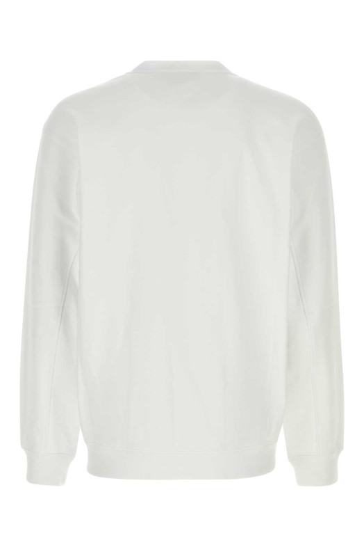 White cotton sweatshirt GUCCI (855974XJHM9)