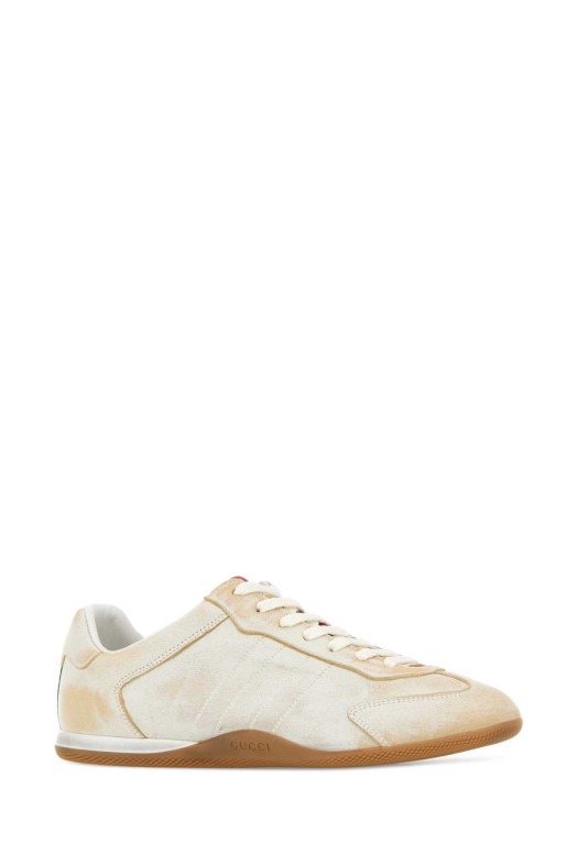 Ivory leather Gucci Shift sneakers GUCCI (857016AAF0E)