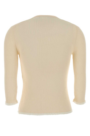 Cream cotton cardigan GUCCI (859076XKFF7)