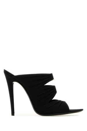 Black fabric Emilie mules SAINT LAURENT (859545AAF4G)
