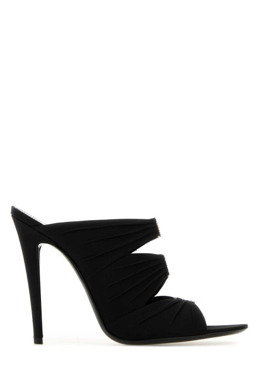 Black fabric Emilie mules SAINT LAURENT (859545AAF4G)