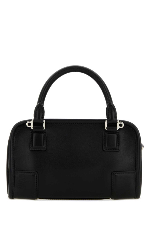 Black leather mini Amazona handbag Black LOEWE (A039AS4X01)