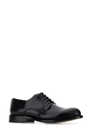 Black leather lace-up shoes DOLCE & GABBANA (A10879A1203)