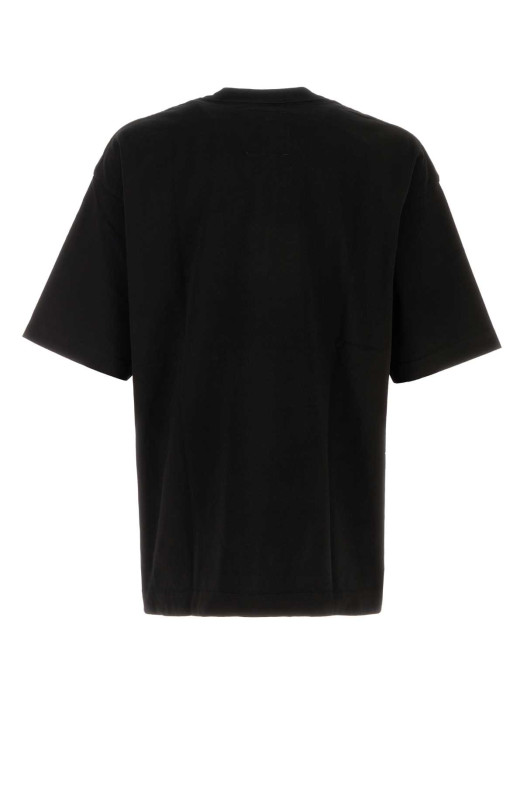 OLIVER printed Tee Black MAISON MIHARA YASUHIRO (A15TS651)