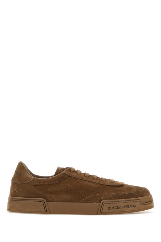 Brown suede sneakers DOLCE & GABBANA (A20205A0237)