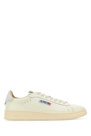 Ivory leather Dallas sneakers AUTRY (ADLM)