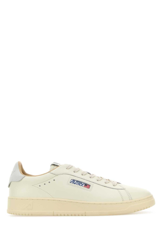 Ivory leather Dallas sneakers AUTRY (ADLM)