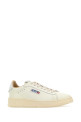 Ivory leather Dallas sneakers AUTRY (ADLM)