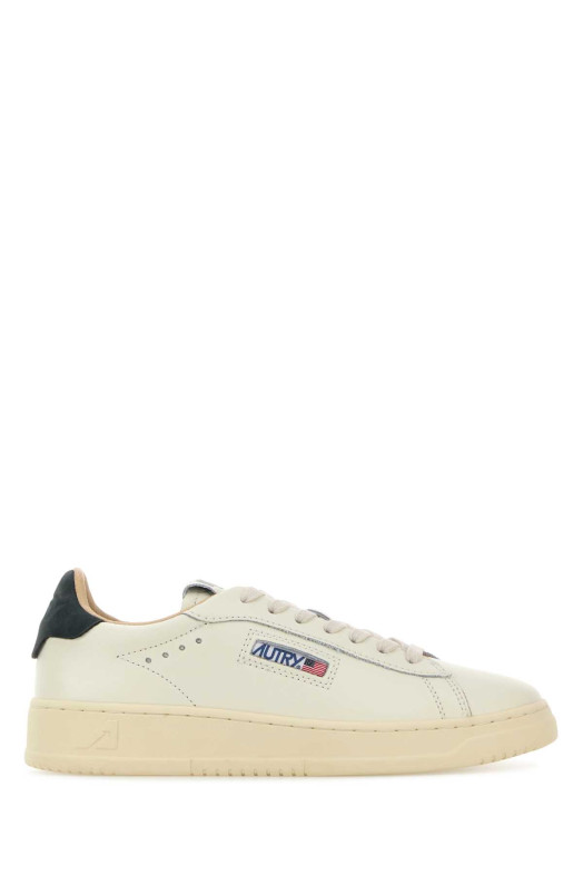 Ivory leather Dallas sneakers AUTRY (ADLW)