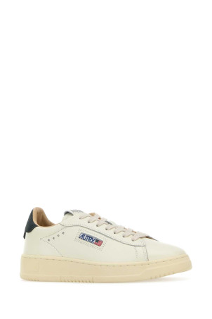 Ivory leather Dallas sneakers AUTRY (ADLW)