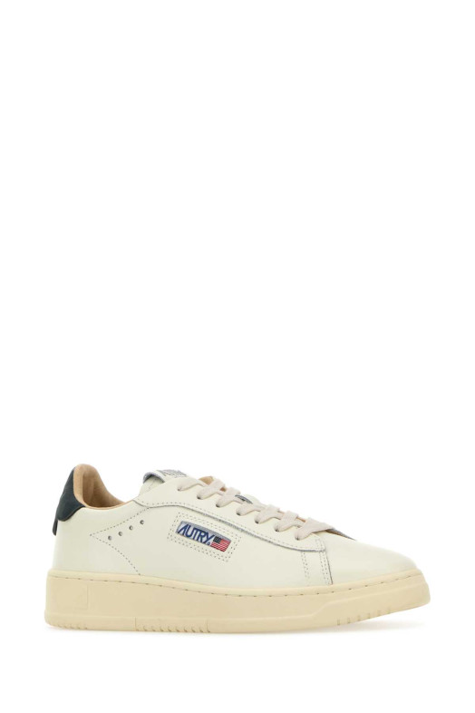 Ivory leather Dallas sneakers AUTRY (ADLW)