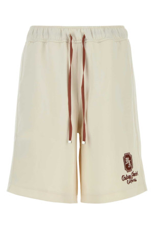 Ivory polyester bermuda shorts White AMIRI (AMBMSO1052)