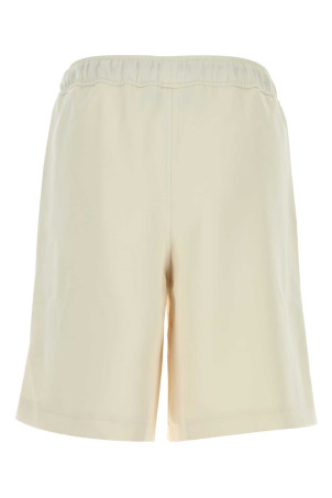 Ivory polyester bermuda shorts White AMIRI (AMBMSO1052)
