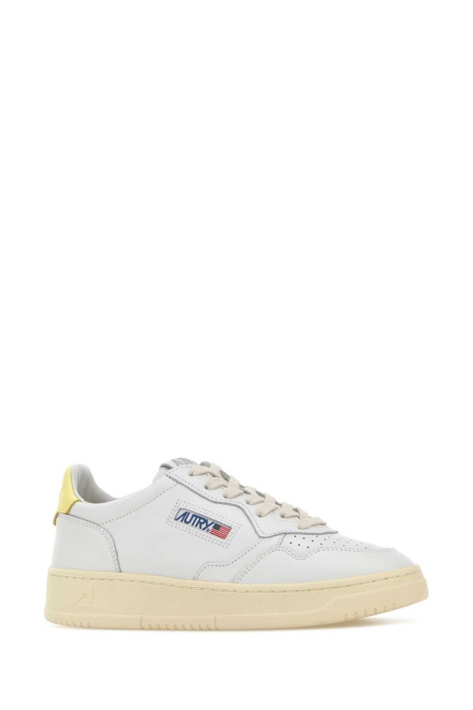 White leather Medalist sneakers AUTRY (AULW)
