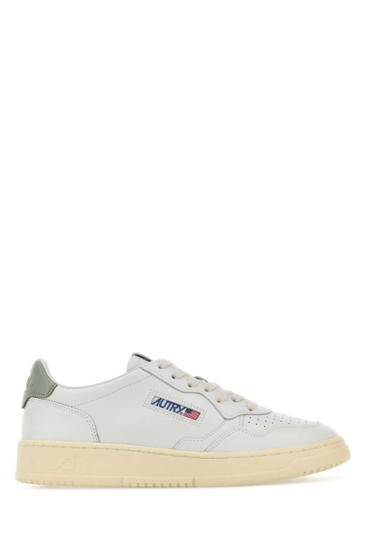 White leather Medalist sneakers AUTRY (AULW)
