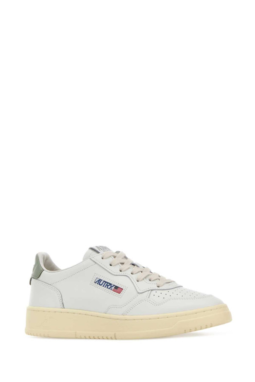 White leather Medalist sneakers AUTRY (AULW)
