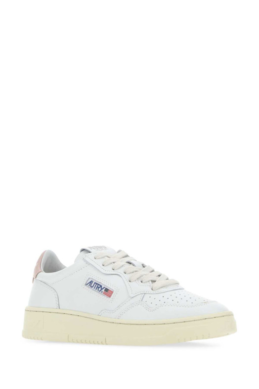 White leather Medalist sneakers AUTRY (AULW)