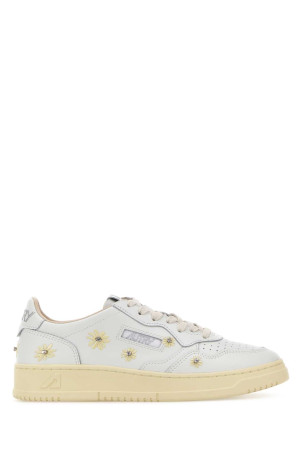 White leather Medalist sneakers AUTRY (AULW)