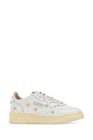 White leather Medalist sneakers AUTRY (AULW)