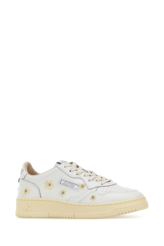 White leather Medalist sneakers AUTRY (AULW)