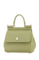 Pastel green leather medium Sicily handbag DOLCE & GABBANA (BB6003B1001)
