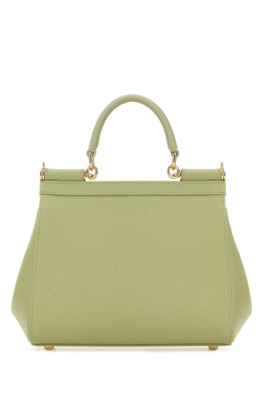 Pastel green leather medium Sicily handbag DOLCE & GABBANA (BB6003B1001)