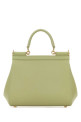 Pastel green leather medium Sicily handbag DOLCE & GABBANA (BB6003B1001)