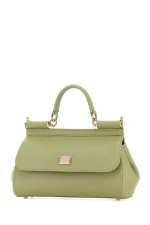 Pastel green leather medium Sicily handbag DOLCE & GABBANA (BB7652B1001)