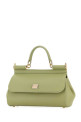 Pastel green leather medium Sicily handbag DOLCE & GABBANA (BB7652B1001)