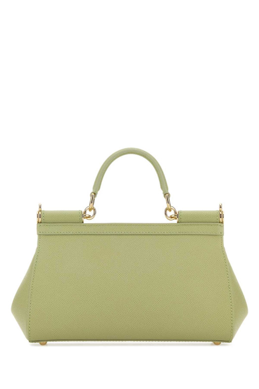Pastel green leather medium Sicily handbag DOLCE & GABBANA (BB7652B1001)