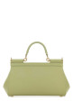 Pastel green leather medium Sicily handbag DOLCE & GABBANA (BB7652B1001)