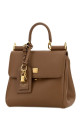 Biscuit leather My Sicily handbag DOLCE & GABBANA (BB7781B7321)