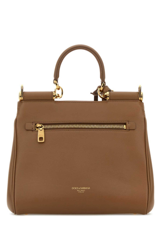 Biscuit leather My Sicily handbag DOLCE & GABBANA (BB7781B7321)