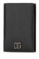 Black leather passport holder Black DOLCE & GABBANA (BP2215AU994)
