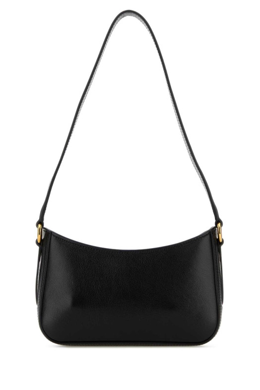 Black leather Horse Medal shoulder bag CHLOE (CH25AP989O37)