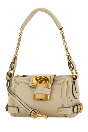 Sand leather small Paddington shoulder bag CHLOE (CH25WS803P75)