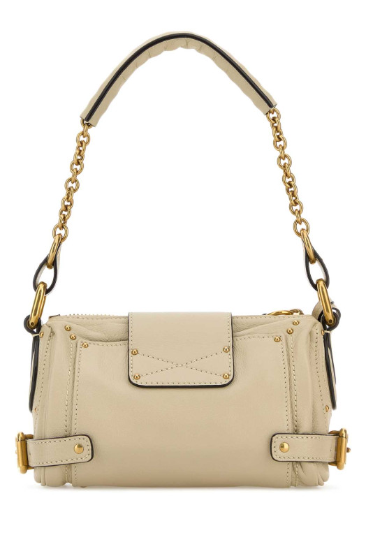 Sand leather small Paddington shoulder bag CHLOE (CH25WS803P75)